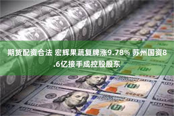期货配资合法 宏辉果蔬复牌涨9.78% 苏州国资8.6亿接手成控股股东